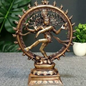 Brass Lord Natrajan( Dancing Shiva ) 13"