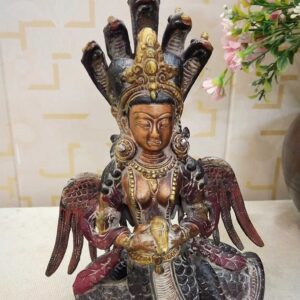 Brass Nagakanya in Vintage Look Finishing