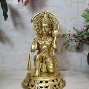 Brass Hanuman in Aashirwad Mundra