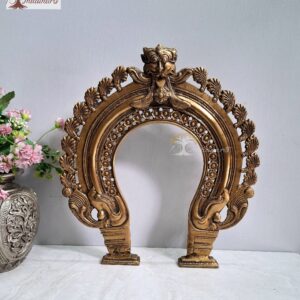 Brass  Beautiful Kirti Mukha Parbhawali .