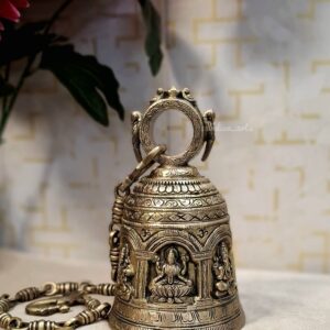 Brass Premium Quality God Figures Hanging Bell Big