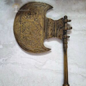 Brass Vintage Look God's Pankhi (Hand Fan)
