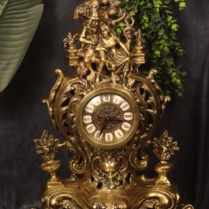 Super fine Brass Tabletop Roman Clock for Home Decor