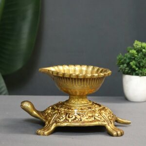 Brass Tortoise Diya 🪔 For Home Decor/ Gifting