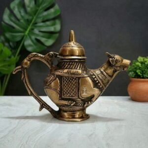 Pure Brass Vintage Style Nandi GangaJali AbhishekPatra.