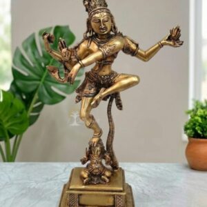 Brass Super Fine Dancing Shiva Idol.