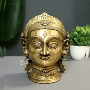 Brass Super Fine Quality Gauri Head For Home Decor/ Gifting